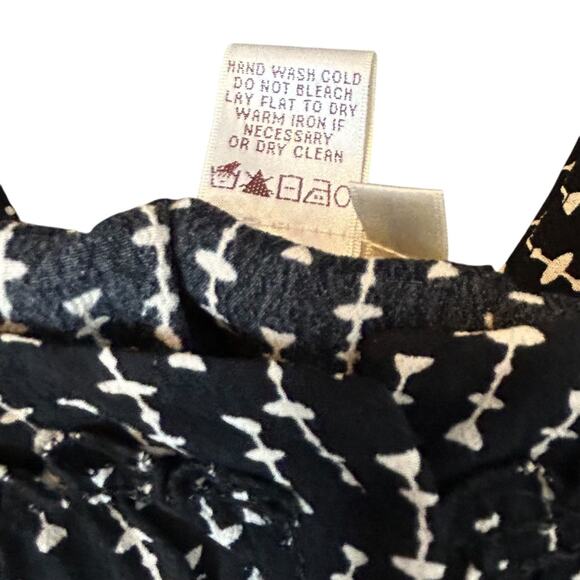 Max Studio Dress Womens Size XS Black Tan Stretch Waist Wide Belt Business Y2K - Picture 10 of 14